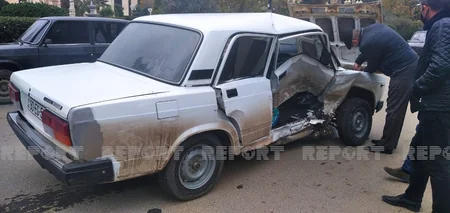 Cəlilabadda zəncirvari yol qəzası baş verib