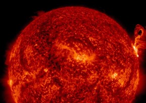 Sun erupts with intense double flare