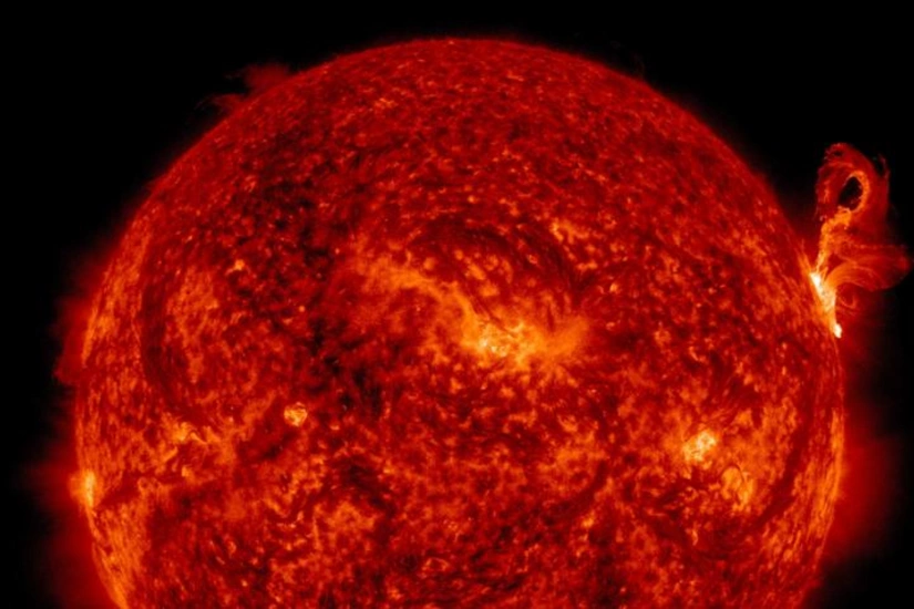 Sun erupts with intense double flare