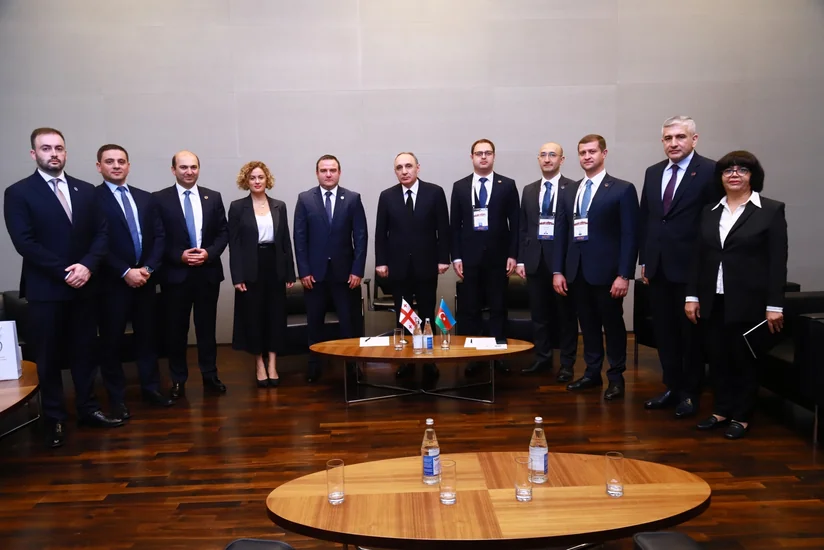 Kamran Əliyev gürcüstanlı həmkarını Bakıda noyabrda keçiriləcək beynəlxalq tədbirə dəvət edib