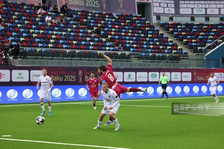 Çexiya millisi Bakıda keçirilən minifutbol üzrə dünya çempionatında qrupu lider tamamlayıb