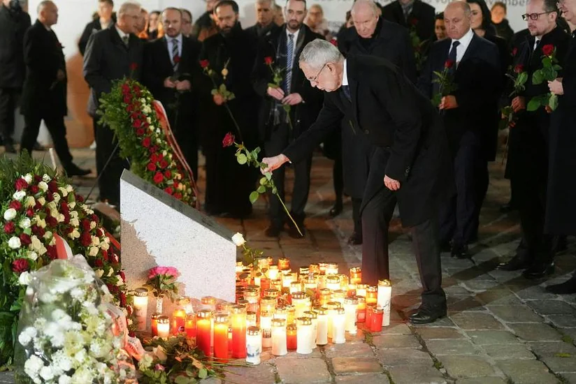 В Австрии почтили память жертв теракта в Вене 2020 года