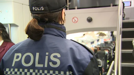 Bakı-Sumqayıt qatarında polis reyd keçirib, 20-yə yaxın şərnişin cərimələnib