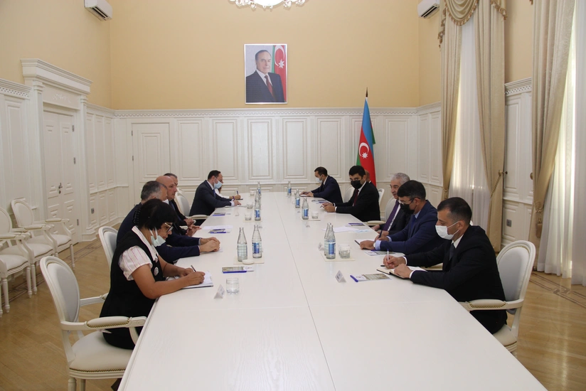 Gürcüstan nümayəndə heyətinə Qarabağda aparılan yenidənqurma işləri barədə məlumat verilib