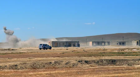 В ходе оценочного учения НАТО Карахейбат-2017 проведен День высокопоставленных гостей