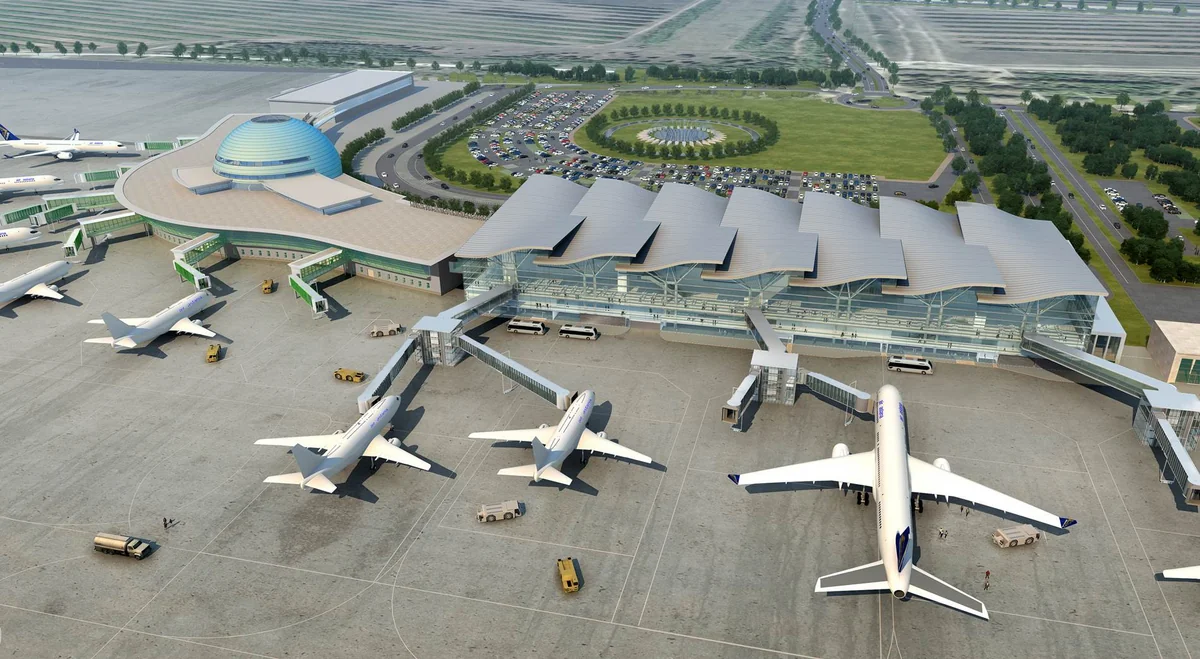 Astana airport temporarily closed