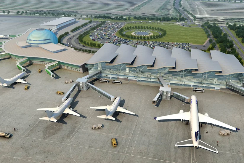 Astana airport temporarily closed