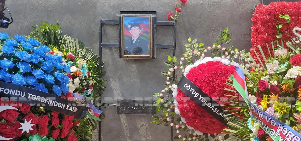 В Гёйгёле похоронен шехид Эльданиз Вердиев