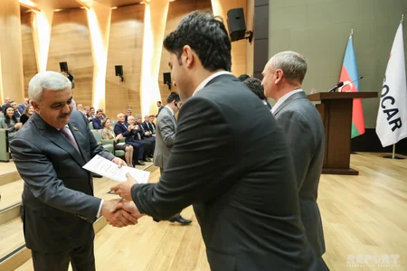 SOCAR-ın İdarəsinə beynəlxalaq inspeksiya və akreditasiya qurumlarının sertifikatları təqdim olunub