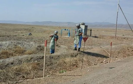 ​Ağdam və Tərtərdə partlamış hərbi sursatların qalıqları aşkarlanıb