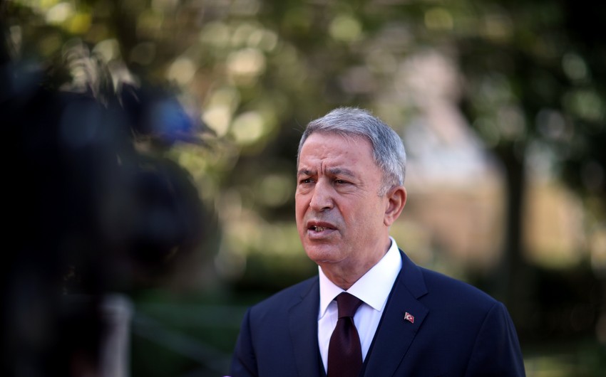 Hulusi Akar: Azərbaycan-Ermənistan sərhədindəki gərginlik normallaşma prosesinə mane olur