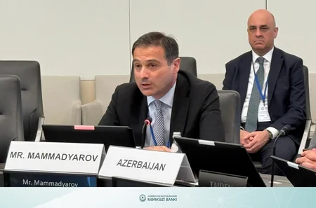 AMB rəsmisi IMF-in icraçı direktorunun müavini ilə təşkil olunmuş görüşə qatılıb