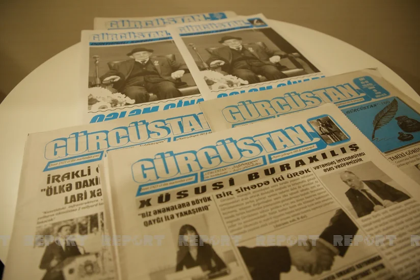 100 yaşlı “Gürcüstan”: nüfuzuna layiq olmayan şəraitdə yaşadılan qəzet, həllini tapmayan əzəli problem - VİDEOREPORTAJ