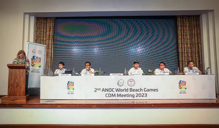 MOK rəsmisi Dünya Çimərlik Oyunlarının missiya rəhbərlərinin ikinci seminarına qatılıb