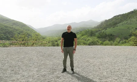 Prezident İlham Əliyev Laçın rayonuna səfər edib