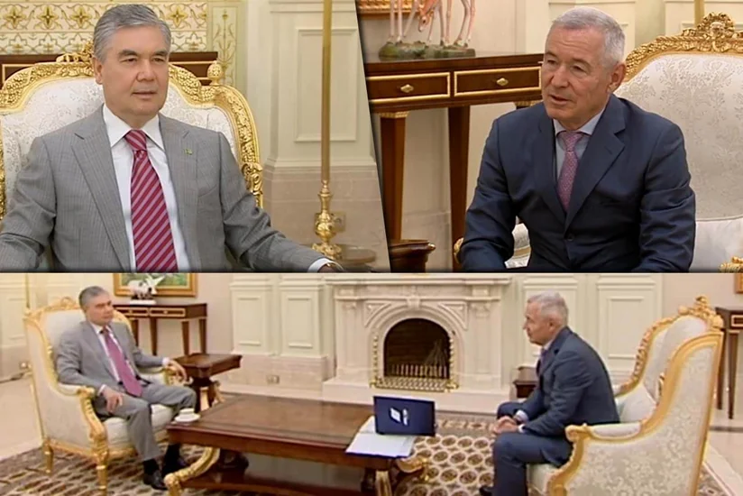 ARETI предложила президенту Туркменистана разрабатывать туркменский шельф Каспия