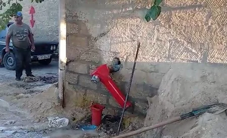 Zirədə yanğın hidrantın özəlləşdirərək qanunsuz su satmaq istəyən şəxs yaxalanıb