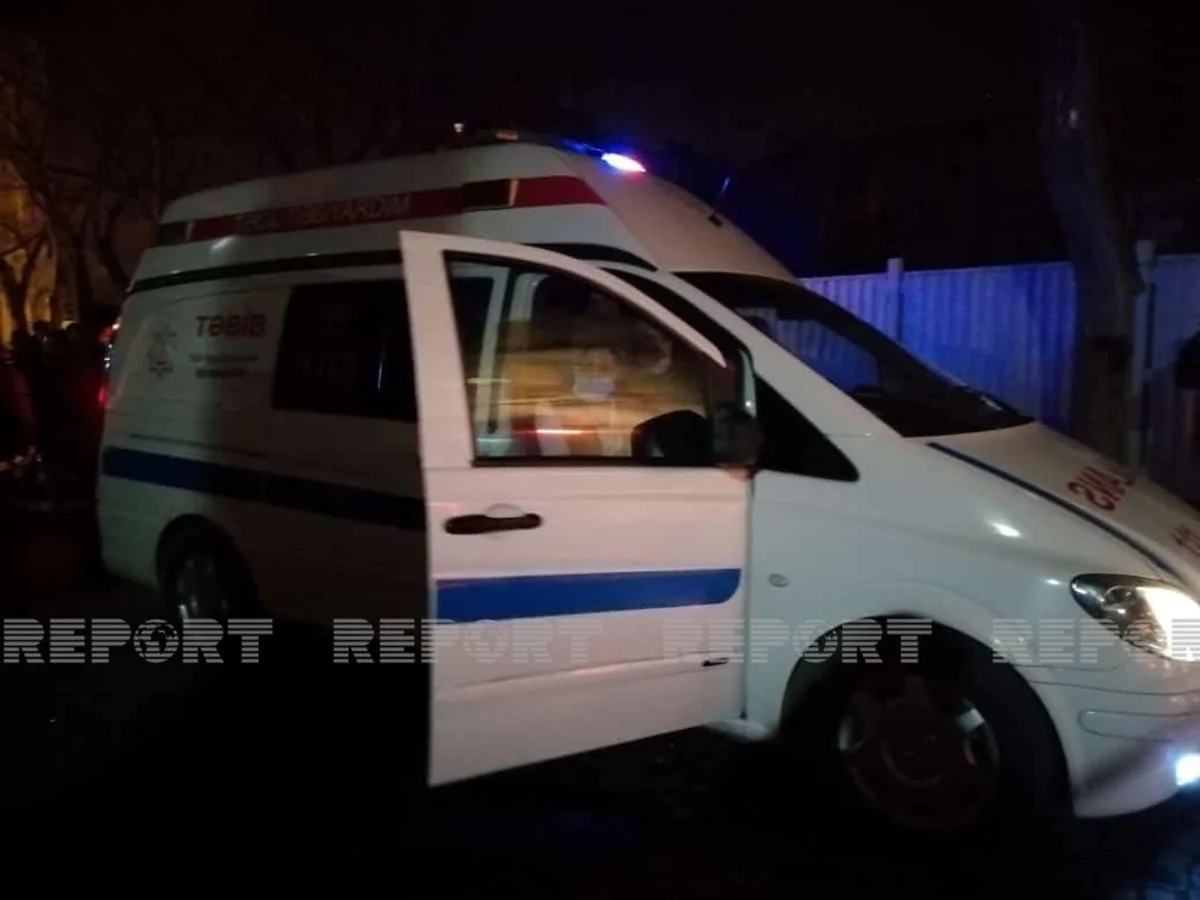 Paytaxtda sərxoş piyada yol-nəqliyyat hadisəsində xəsarət alıb