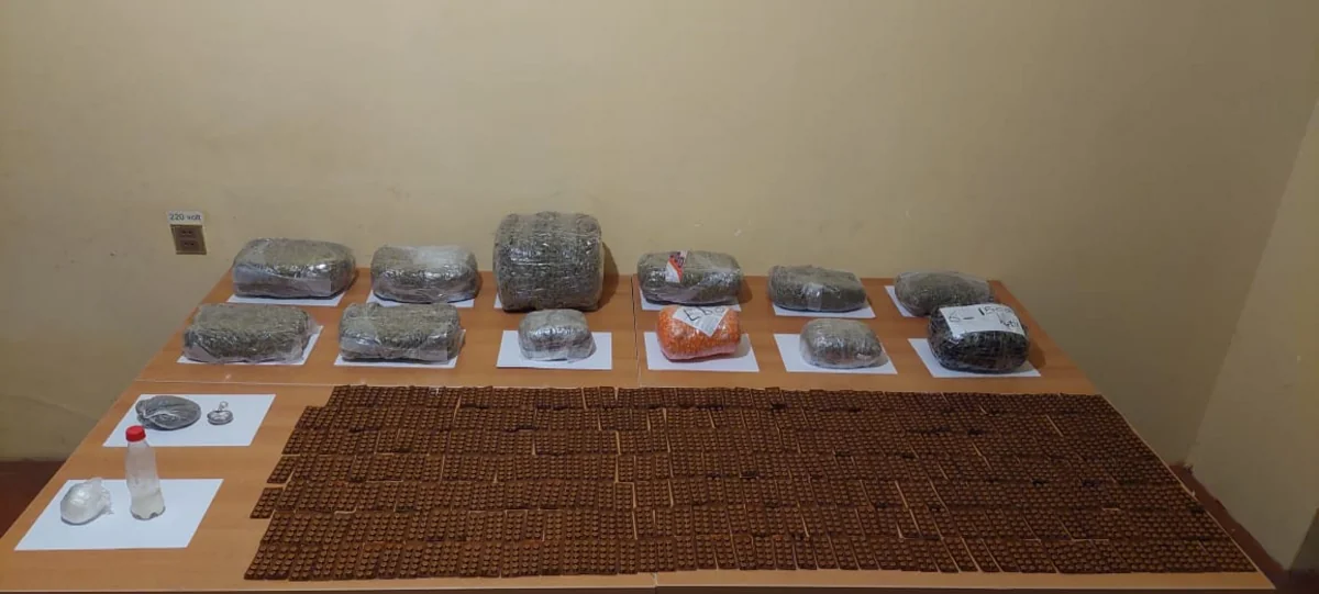 İrandan Azərbaycana 19 kiloqrama yaxın narkotikin keçirilməsinin qarşısı alınıb