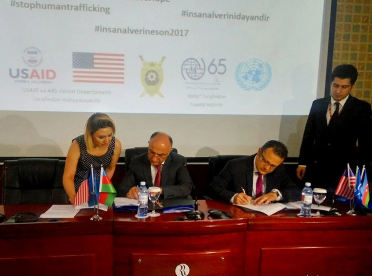 Gəncədə İnsan Alverinə Qarşı Dünya Mübarizə Günü ilə əlaqədar tədbir keçirilib