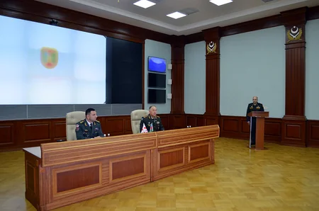 Chief of Georgian Defense Forces arrives in Azerbaijan