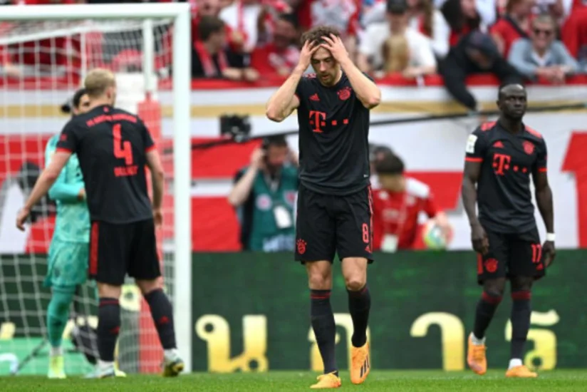 Бавария проиграла Майнцу в матче Бундеслиги, ведя в счёте по ходу встречи