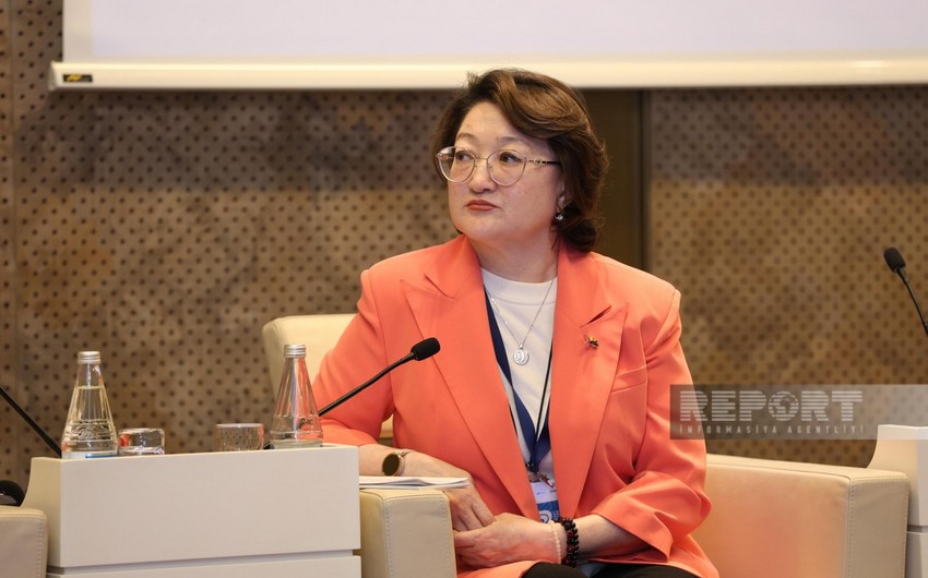 Aktotı Raimkulova: Rəqəmsallaşdırma iqlim dəyişikliyindən zərər çəkmiş mədəniyyət obyektlərinin bərpasının vacib elementidir