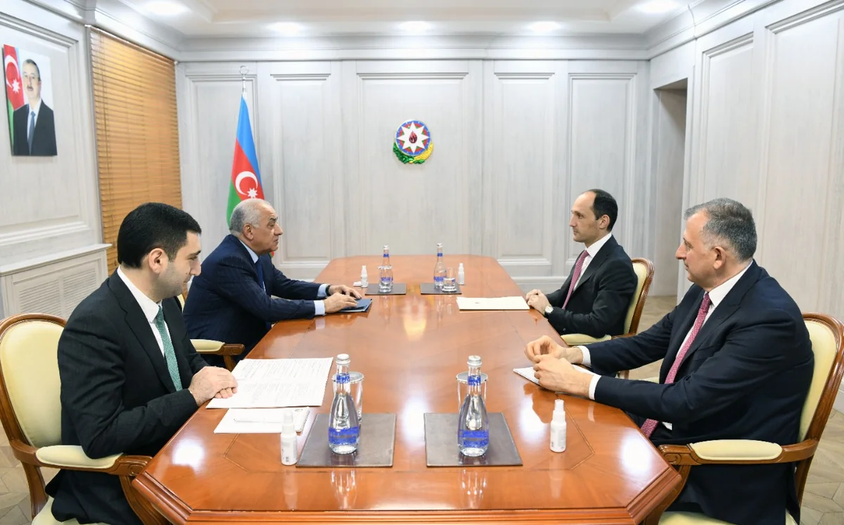 Əli Əsədov Gürcüstan Baş nazirinin müavini ilə görüşüb