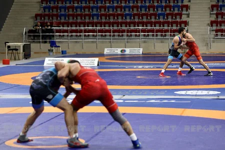 Güləş üzrə Azərbaycan çempionatının açılışı olub