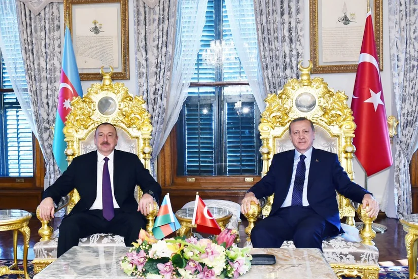 Azərbaycan və Türkiyə prezidentlərinin görüşü olub