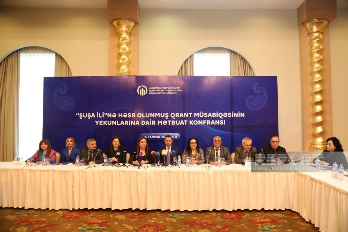 “Şuşa İli”nə həsr olunmuş qrant müsabiqəsinin yekunları açıqlanıb
