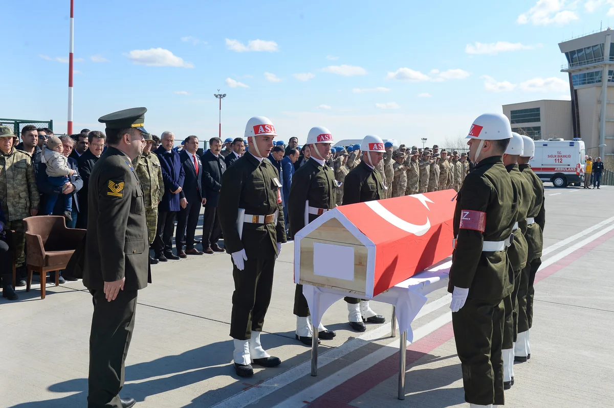 Türkiyənin 2 hərbçisi şəhid olub, 1 nəfər yaralanıb