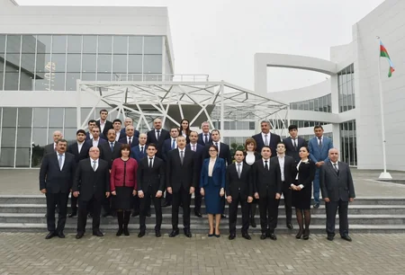 Prezident Abşeron Olimpiya İdman Kompleksinin açılışında iştirak edib