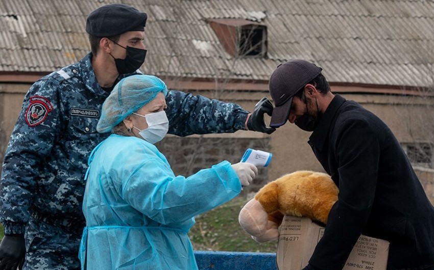 Ermənistanda koronavirus xəstələrinin sayı 1 700-ü ötdü