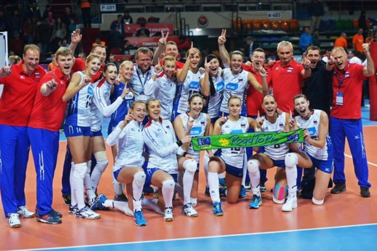 ​Rusiya voleybolçuları Türkiyədə olimpiadaya lisenziya qazanıblar