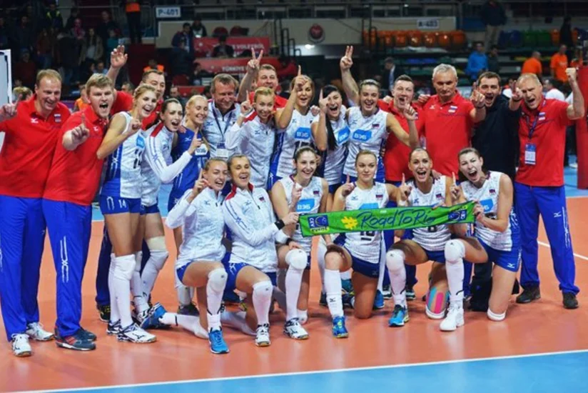 ​Rusiya voleybolçuları Türkiyədə olimpiadaya lisenziya qazanıblar