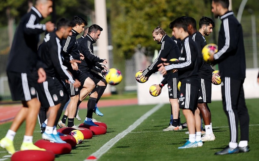 Beşiktaş məşqləri bərpa etdi