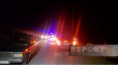 В Гёйчае столкнулись четыре автомобиля, есть пострадавшие