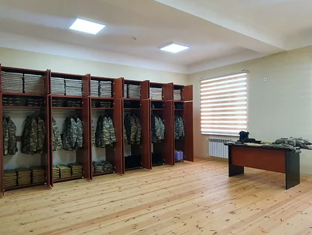 Zakir Hasanov attends opening of military unit after major overhaul