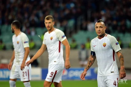 ÇL: Qarabağ  Roma qarşılaşması maraqlı anlarla yadda qalıb - FOTOREPORTAJ