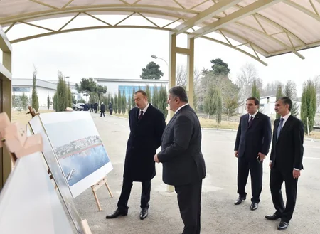 ​Azərbaycan Prezidenti “Kür” Olimpiya Tədris-İdman Mərkəzində olub