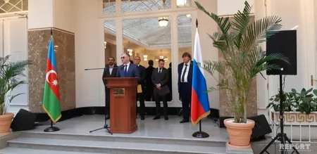 Sankt-Peterburqda 28 May - Respublika Günü münasibətilə rəsmi qəbul təşkil edilib