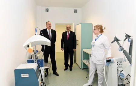 ​Prezident İlham Əliyev Respublika Əlillərin Bərpa Mərkəzinin əsaslı yenidənqurmadan sonra açılışında iştirak edib