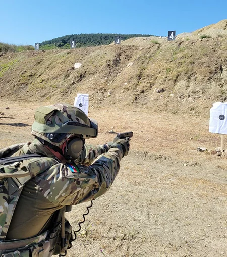 Azerbaijani servicemen perform tasks at Efes-2022 int'l drills