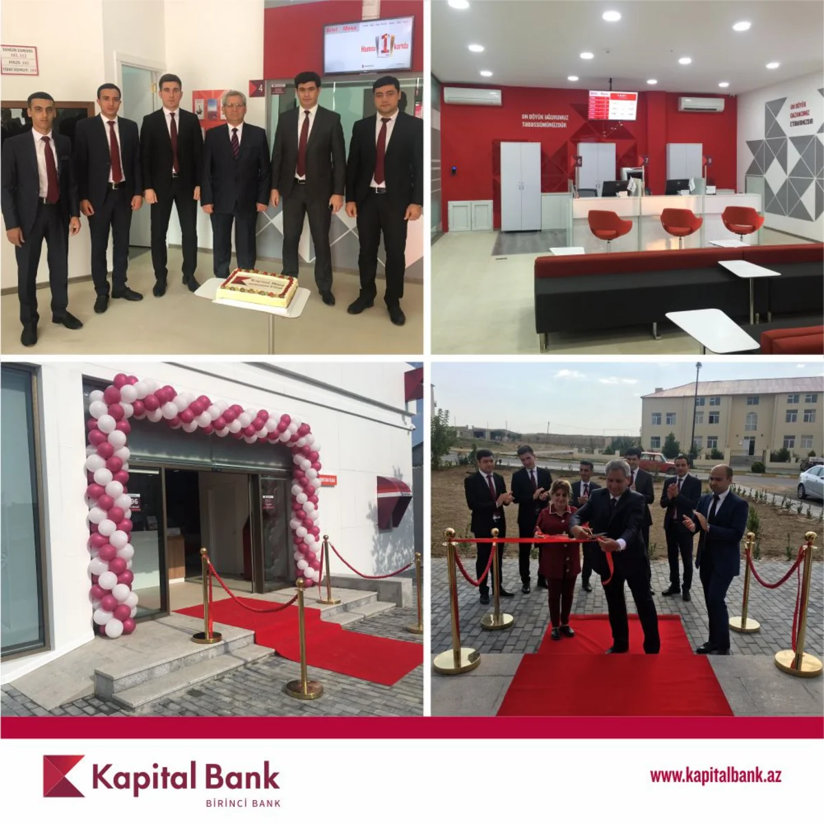 Kapital Bank открыл обновленный филиал Гобустан