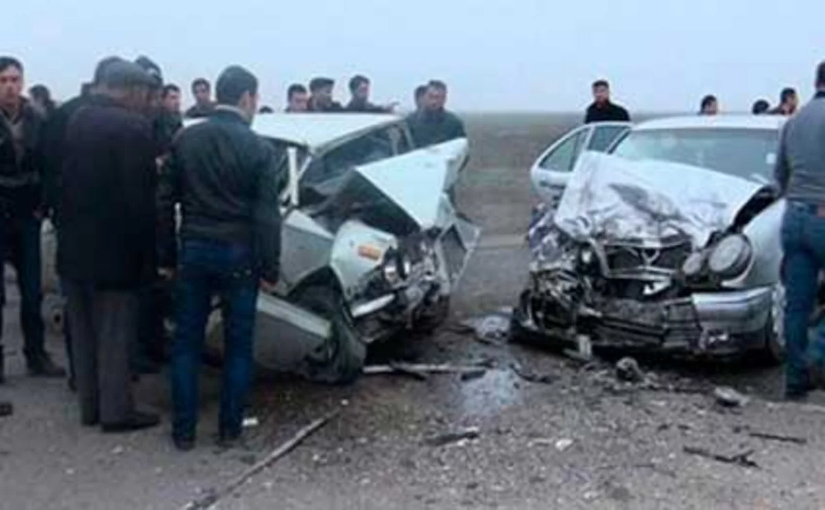 Salyanda ağır yol qəzası baş verib: 3 nəfər xəsarət alıb