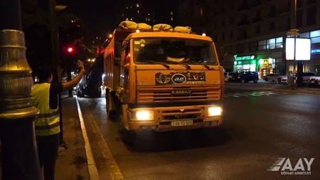 Bakının Fətəli xan Xoyski prospektinin daha bir hissəsinin təmirinə başlanılıb