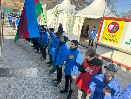 Protest rally on Khankandi-Lachin road enters its 118th day