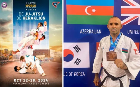 Azərbaycan təmsilçiləri ciu-citsu üzrə dünya çempionatında qızıl və bürünc medal qazanıblar