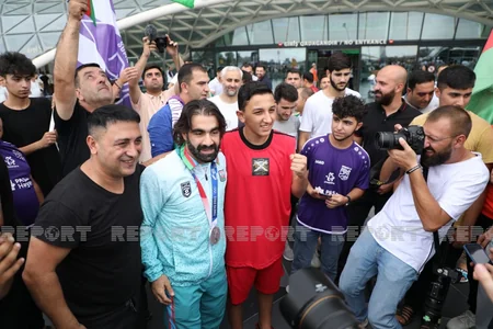 Tokio-2020: Azərbaycan karateçiləri Bakıya qayıdıb